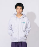 THRASHER スラッシャー 裏起毛 胸刺繍 フード刺繍 フルジップフーディー ジップパーカー