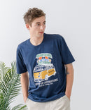 ZEROSTAIN プリントTシャツ 汗染みの目立ちにくいTシャツ 防汚 UVカット ワーゲンバスライク フィッシング 釣り トラウト