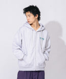 THRASHER スラッシャー 裏起毛 胸刺繍 フード刺繍 フルジップフーディー ジップパーカー