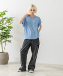 リラックスフィットワンポイント刺繍フレンチスリーブ Tシャツ 【U.S. POLO ASSN./ユーエスポロアッスン】