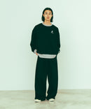 【brknhome/ブロークンホーム】リンガー スウェット シャツ トレーナー