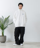 【(What it isNt)ART BY MARKGONZALES / (ワットイットイズント) アートバイ マークゴンザレス 】バックプリントハーフジップ