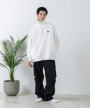 【(What it isNt)ART BY MARKGONZALES / (ワットイットイズント) アートバイ マークゴンザレス 】バックプリントハーフジップ