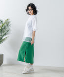 【CONVERSE/コンバース】チュールレイヤード Tシャツ zo