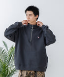 【(What it isNt)ART BY MARKGONZALES / (ワットイットイズント) アートバイ マークゴンザレス 】バックプリントハーフジップ