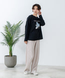 【CONVERSE/コンバース】シューズモチーフワイドスウェット