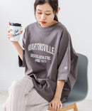 【DISCUS/ディスカス】ヘビーウェイトロゴBIGTシャツ 程よいルーズシルエット カジュアル zo