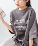 【DISCUS/ディスカス】ヘビーウェイトロゴBIGTシャツ 程よいルーズシルエット カジュアル zo