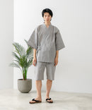 しじら織り 甚平 お祭り 花火大会 部屋着