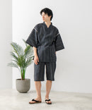 しじら織り 甚平 お祭り 花火大会 部屋着