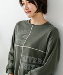 【C-FORT POINT/フォートポイント】裏毛 リメイク風 スウェットトレーナー