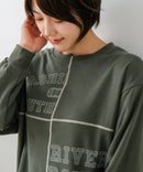 【C-FORT POINT/フォートポイント】裏毛 リメイク風 スウェットトレーナー