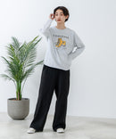 【CONVERSE/コンバース】シューズモチーフワイドスウェット