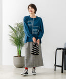 【C-FORT POINT/フォートポイント】裏毛 リメイク風 スウェットトレーナー