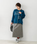 【C-FORT POINT/フォートポイント】裏毛 リメイク風 スウェットトレーナー