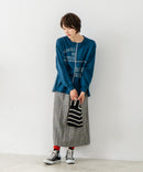 【C-FORT POINT/フォートポイント】裏毛 リメイク風 スウェットトレーナー