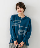 【C-FORT POINT/フォートポイント】裏毛 リメイク風 スウェットトレーナー