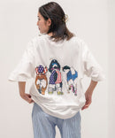 【CORISCO/コリスコ】アニマル プリント Tシャツ