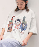 【CORISCO/コリスコ】アニマル プリント Tシャツ