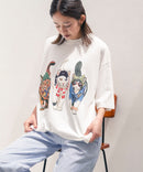 【CORISCO/コリスコ】アニマル プリント Tシャツ