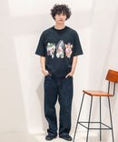 【CORISCO/コリスコ】アニマル プリント Tシャツ