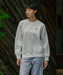 【FILA/フィラ】ワンポイント刺繍 スウェットトレーナー ブランドロゴ