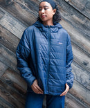 DURHAM/ダラム 中綿 フルジップ フーデッド ジャケット エコダウン【RAGGED MOUNTAIN/ラギットマウンテン】