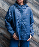 DURHAM/ダラム 中綿 フルジップ フーデッド ジャケット エコダウン【RAGGED MOUNTAIN/ラギットマウンテン】