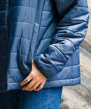 DURHAM/ダラム 中綿 フルジップ フーデッド ジャケット エコダウン【RAGGED MOUNTAIN/ラギットマウンテン】