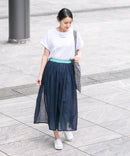 【汗染みの目立ちにくいTシャツ ZEROSTAIN/ゼロステイン】ロールカフラウンドヘムTシャツ レディース 汗染み防止 撥水加工 多機能 zo