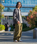 フェイク スエード ワンポイント刺繍 フルジップブルゾン UNIIT