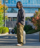 フェイク スエード ワンポイント刺繍 フルジップブルゾン UNIIT