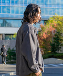 フェイク スエード ワンポイント刺繍 フルジップブルゾン UNIIT