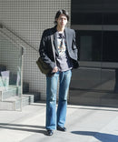 撥水 ミニ メッセンジャー ショルダー アウトドア レジャー BLUE STANDARD