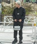 撥水 ミニ メッセンジャー ショルダー アウトドア レジャー BLUE STANDARD