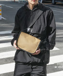 撥水 ミニ メッセンジャー ショルダー アウトドア レジャー BLUE STANDARD