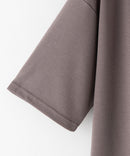 ポンチ フェイク レイヤード 7分袖 Tパーカー カットソー 接触冷感 吸水速乾 BLUE STANDARD ブルースタンダード