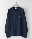 USAコットン ワンポイント ロング Tシャツ ロンT   サスティナブル CHAMPION チャンピオン