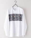 ZERO STAIN 切り替え ロンT 汗染みの目立たない Tシャツ 撥水 防汚 UVカット 紫外線対策 ユニセックス