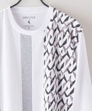 ZERO STAIN 切り替え ロンT 汗染みの目立たない Tシャツ 撥水 防汚 UVカット 紫外線対策 ユニセックス