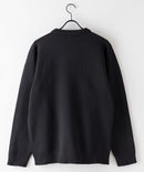 マシン ウォッシャブル アンチ ピリング 軽量 切り替え デザイン セーター イージーケア BLUE STANDARD ブルースタンダード