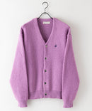モヘアタッチ 無地 ニット カーディガン BHPC