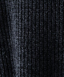 ふんわり もちもちのやみつきな触り心地 ふわもちモール 畦編み クルー ネックセーター BLUE STANDARD ブルースタンダード