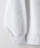 【UNIIT × RED CAP GIRL】 バックプリント 裏毛 ハーフジップ