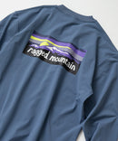 【ELKINS】ロングスリーブ Tシャツ RAGGED MOUNTAIN ラギットマウンテン