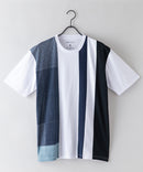 汗染み 目立ちにくい Tシャツ ゼロステイン ZERO STAIN 汗染み防止 切り替え デザイン Tシャツ メンズ レディース 男女兼用 トップス 半袖 おしゃれ 吸水速乾 人気 tシャツ 機能 快適 インナー 肌着としても 撥水加工 UVカット 防汚加工 紫外線防止