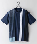 汗染み 目立ちにくい Tシャツ ゼロステイン ZERO STAIN 汗染み防止 切り替え デザイン Tシャツ メンズ レディース 男女兼用 トップス 半袖 おしゃれ 吸水速乾 人気 tシャツ 機能 快適 インナー 肌着としても 撥水加工 UVカット 防汚加工 紫外線防止