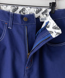 配色ステッチ 刺繍 ワイドペインターパンツ BEN DAVIS ベンデイビス