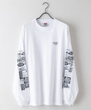 袖プリントロンT プリント半袖T 2点セット アンサンブル BEN DAVIS べンデイビス