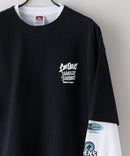 袖プリントロンT プリント半袖T 2点セット アンサンブル BEN DAVIS べンデイビス